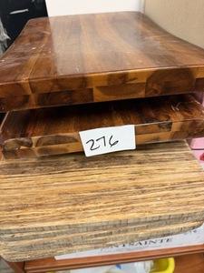 lot 276 image: Assorted wood display boards
