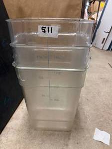 lot 522 image: Containers no lids