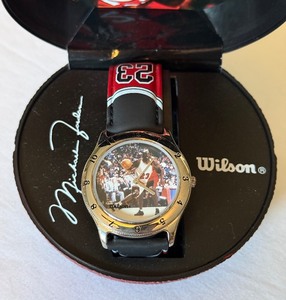 lot 22A image: Michael Jordan Avon Basketball Watch New in Box