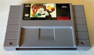 lot 27A image: Michael Jordan Chaos in the Windy City Super Nintendo Basketball Game