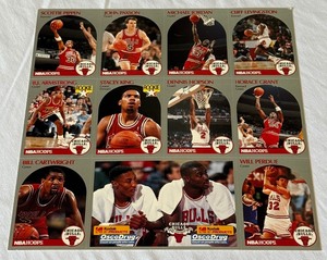 lot 32A image: Michael Jordan 1990 NBA Hoops Kodak Osco Drug Chicago Bulls Basketball Card Ser