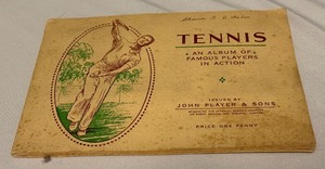 lot 57A image: 1963 Tennis An Album of Famous Players In Action Complete With 50 Cards - Vintage