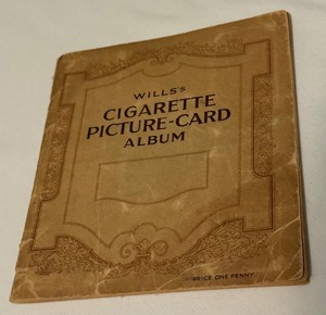 lot 58A image: 1935 Willss Cigarette Picture-Card Album