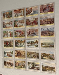 lot 64A image: 24 Vintage Italian Liebig Trading Cards