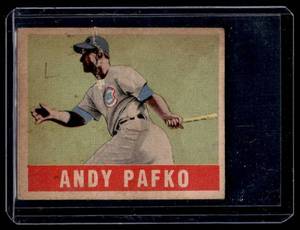 lot 80 image: Andy Pafko RC 1945 Bowman #125 Vintage Rookie Baseball Card