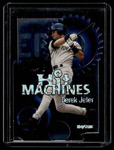 lot 112 image: Derek Jeter Die Cut Hit Machines 2000 Fleer Metal #7 Insert Baseball Card