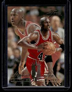 lot 123 image: Michael Jordna 1994-95 Flair #326 Basketball Card