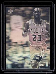 lot 133 image: Michael Jordan Holo 1992 Upper Deck Award Winners #AW1 Basketball Card