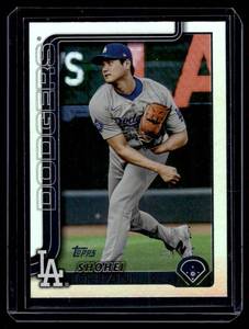 lot 191 image: Shohei Ohtani Foil 2025 Topps #400 Baseball Card