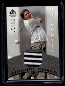 lot 193 image: Fred Couples Relic Tournament Used 2005 Upper Deck SP Signature Golf Card #AF-FC