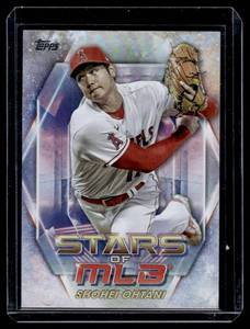 lot 227 image: Shohei Ohtani Stars of the MLB 2023 Topps #SMLB-21 Baseball Card