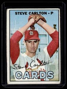 lot 235 image: Steve Carlton 1967 Topps #146 Vintage Baseball Card