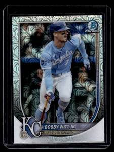 lot 255 image: Bobb Witt Jr. Bowman Chrome Mojo 2025 #7 Baseball Card