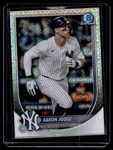 lot 256 image: Aaron Judge Bowman Chrome Mojo #99 Baseball Card
