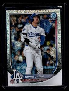lot 258 image: Shohei Ohtani Bowman Chrome Mojo 2025 #17 Baseball Card