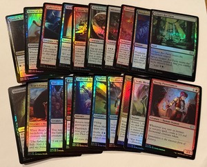 lot 201 image: Magic The Gathering MTG 20-Card All Foils Lot - #2