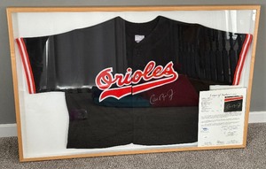 Cal Ripken Jr. Signed With JSA Full LOA Jersey Framed (or unframed) - Majestic MLB Baseball Baltimore Orioles