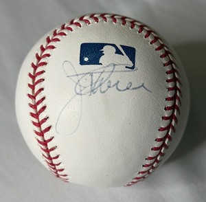 lot 29 image: Jim Thome Signed Rawlinfs OMLB Selig Baseball