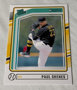 lot 89A image: Paul Skenes RC 2024 Donruss Rated Rookie #131 Baseball Card