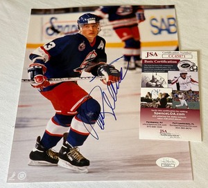 lot 112A image: Keith Tkachuk Signed 8x10 Hockey Photo With JSA COA