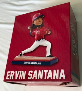 lot 138A image: Ervin Santana Minnesota Twins Bobblehead Stadium Giveaway