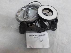 lot 12 image: Clip On LED Light...