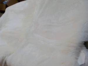 lot 14 image: Shorn Quad Windward White Sheepskin...