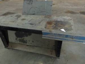 lot 63 image: Metal Work Table 69 x 29x 29...