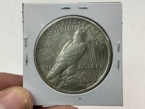 1922 Triple-Die Reverse Peace Silver Dollar