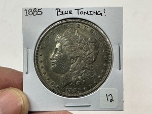 lot 12 image: 1885 Morgan Silver Dollar