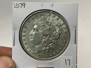 lot 17 image: 1879 Morgan Silver Dollar