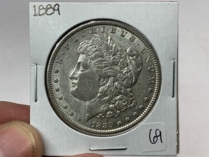 lot 69 image: 1889 Morgan Silver Dollar