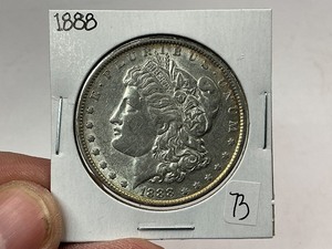 lot 73 image: 1888 Morgan Silver Dollar