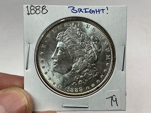 lot 79 image: 1888 Morgan Silver Dollar