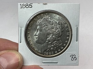 lot 83 image: 1885 Morgan Silver Dollar