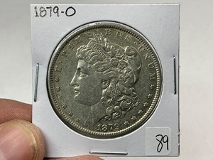 lot 89 image: 1879-O Morgan Silver Dollar