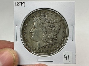 lot 91 image: 1879 Morgan Silver Dollar