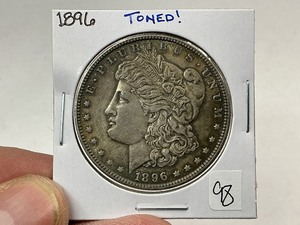 lot 98 image: 1896 Morgan Silver Dollar