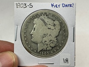 lot 104 image: 1903-S Morgan Silver Dollar