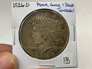 lot 133 image: 1926-D Peace Silver Dollar