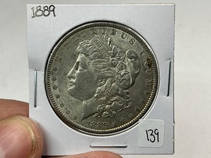 lot 139 image: 1889 Morgan Silver Dollar