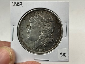 lot 140 image: 1889 Morgan Silver Dollar