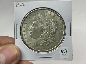 lot 159 image: 1921 Morgan Silver Dollar
