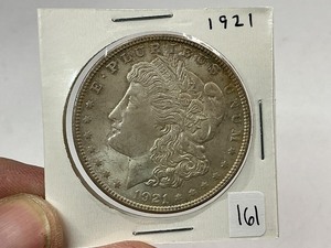 lot 161 image: 1921 Morgan Silver Dollar
