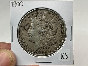 lot 168 image: 1900 Morgan Silver Dollar