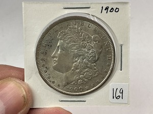lot 169 image: 1900 Morgan Silver Dollar