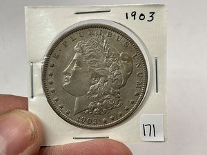 lot 171 image: 1903 Morgan Silver Dollar