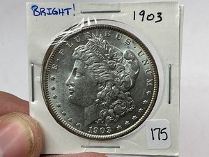 lot 175 image: 1903 Morgan Silver Dollar