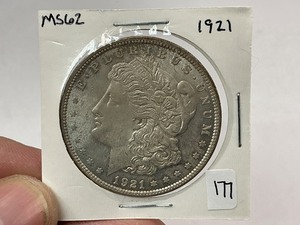 lot 177 image: 1921 Morgan Silver Dollar