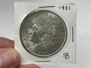 lot 183 image: 1921 Morgan Silver Dollar